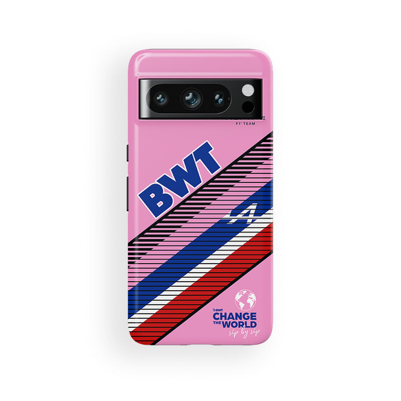 BWT Alpine F1 Team Pink Livery Case – For Google, OnePlus, Huawei, Xiaomi | DIZZY CASE