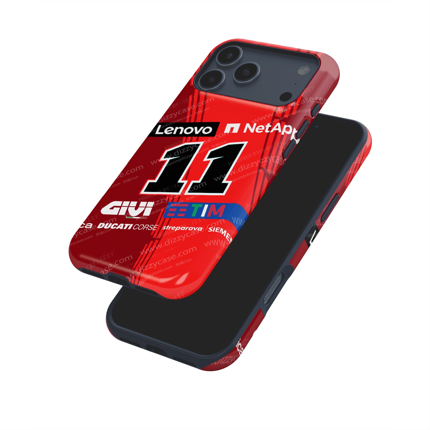 Nicolò Bulega 2025 Ducati Lenovo GP25 Livery - Premium iPhone Case
