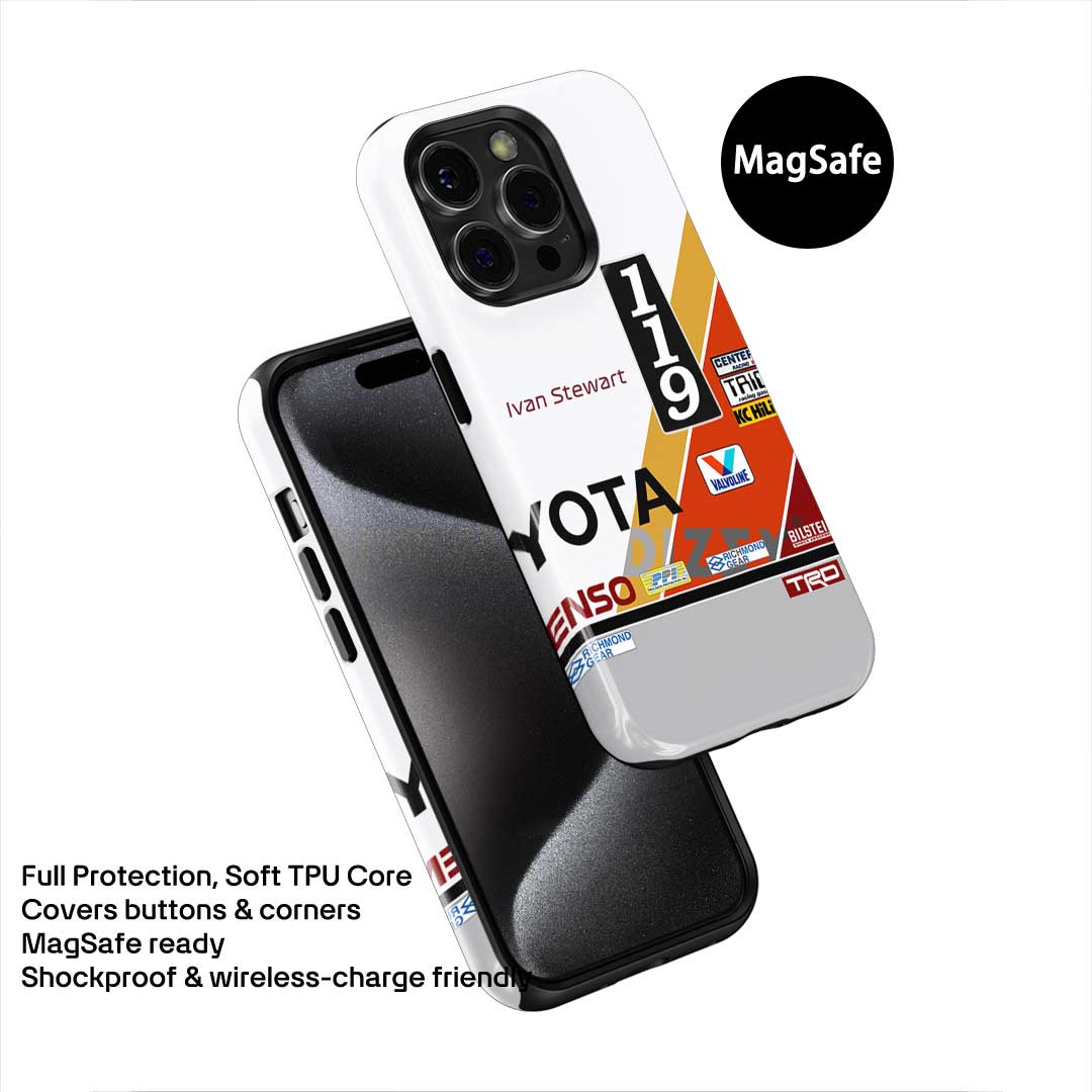 Ivan Stewart 1984 PPI Toyota Livery Phone Case – Desert Racing Heritage Design (For Samsung)