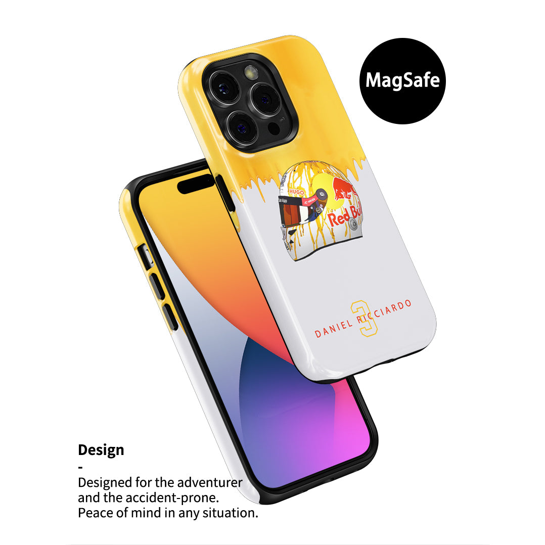 Daniel Ricciardo 2024 Canadian Grand Prix Helmet iPhone Case – Maple Dan Edition