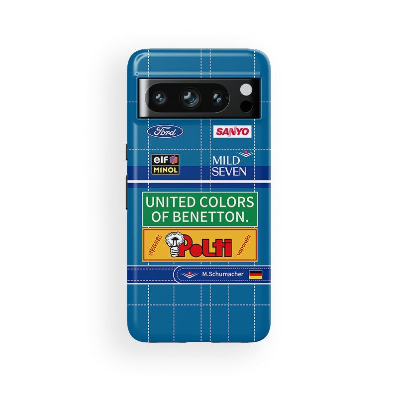 Schumacher 1994 Benetton World Champion Phone Case – Multi-Device | DIZZY CASE