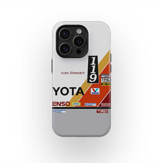 Ivan Stewart 1984 PPI Toyota Livery Phone Case – Vintage Off-Road Racing Style (For iPhone)