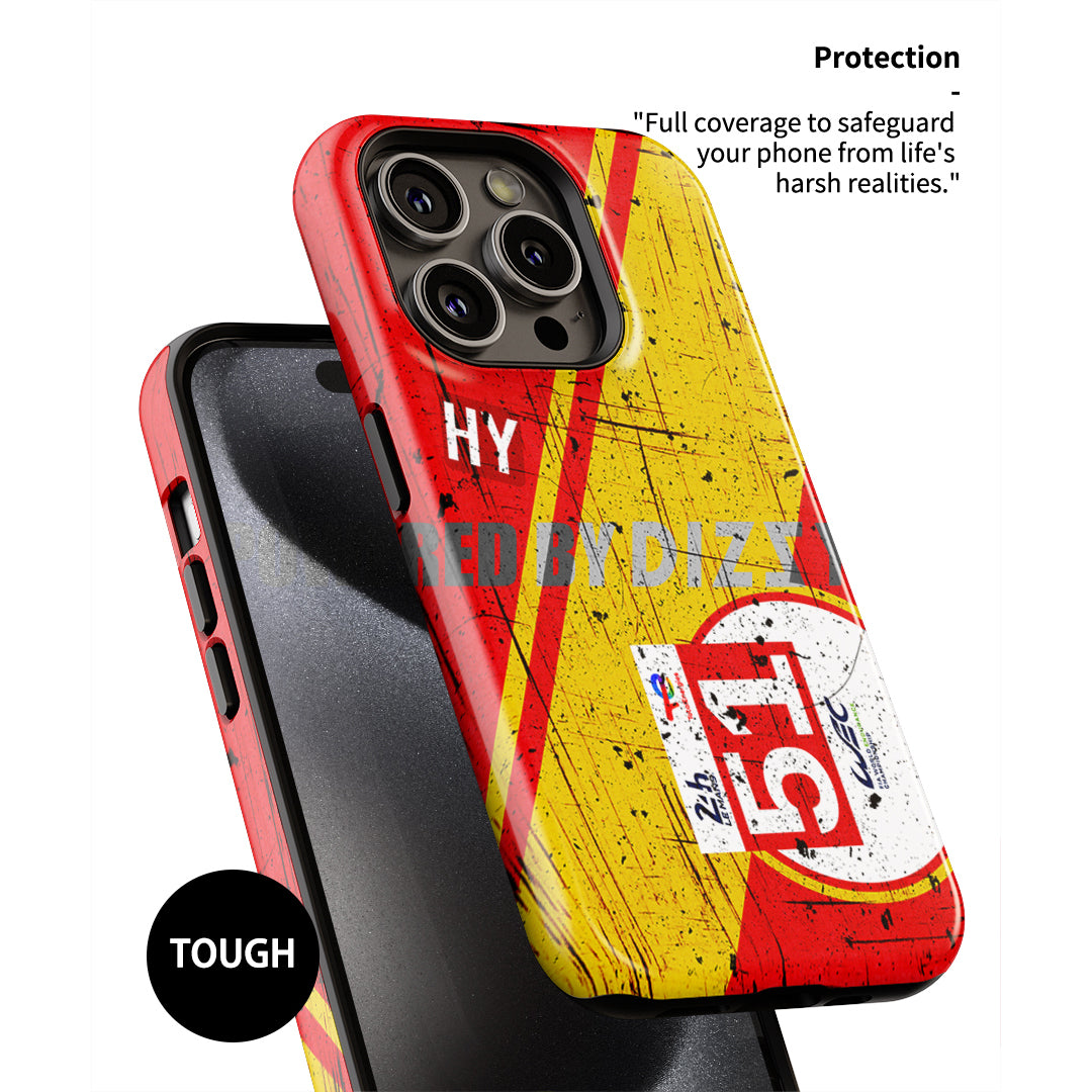Ferrari 499P Le Mans Hypercar Phone Case: Iconic Style & Protection