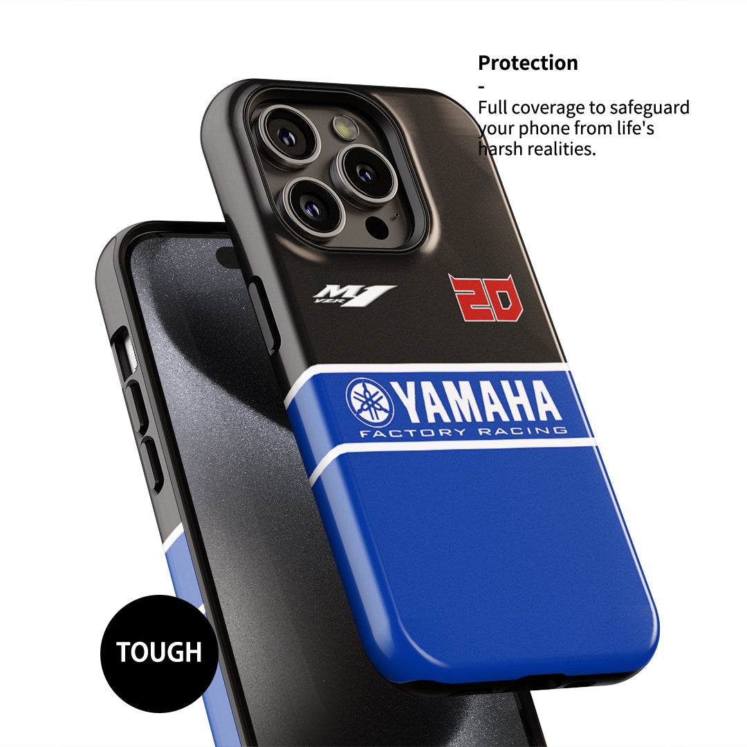 Fabio Quartararo FQ20 YAMAHA M1 MotoGP Phone Case – Show Your Support!
