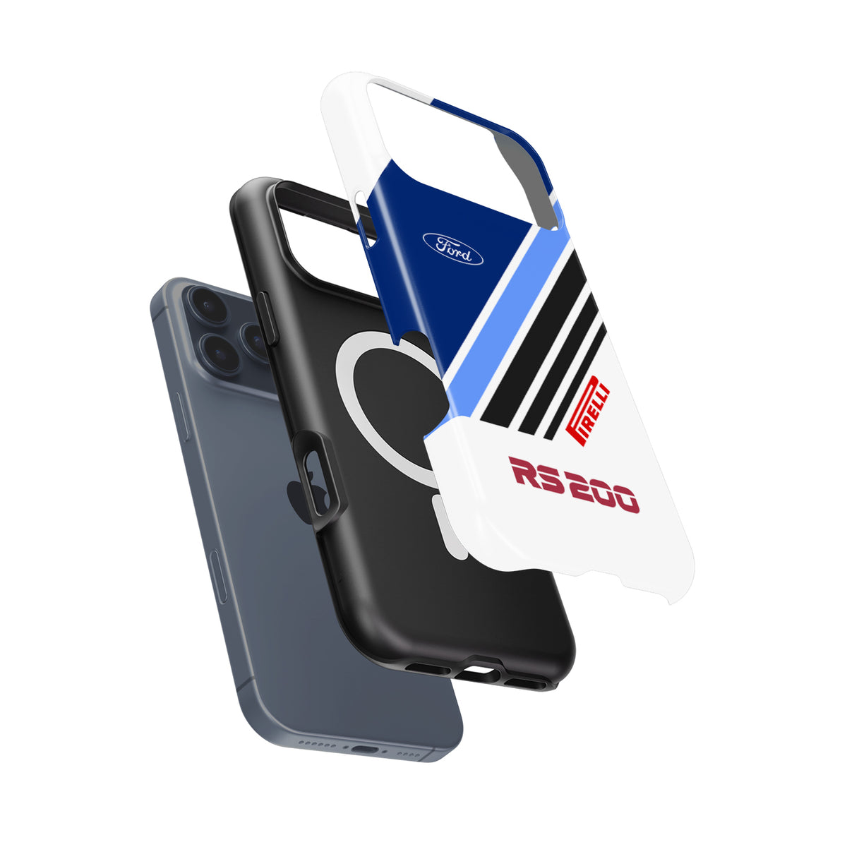 Legendary Rally Style: 1985 Ford RS200 Group B Livery Phone Case