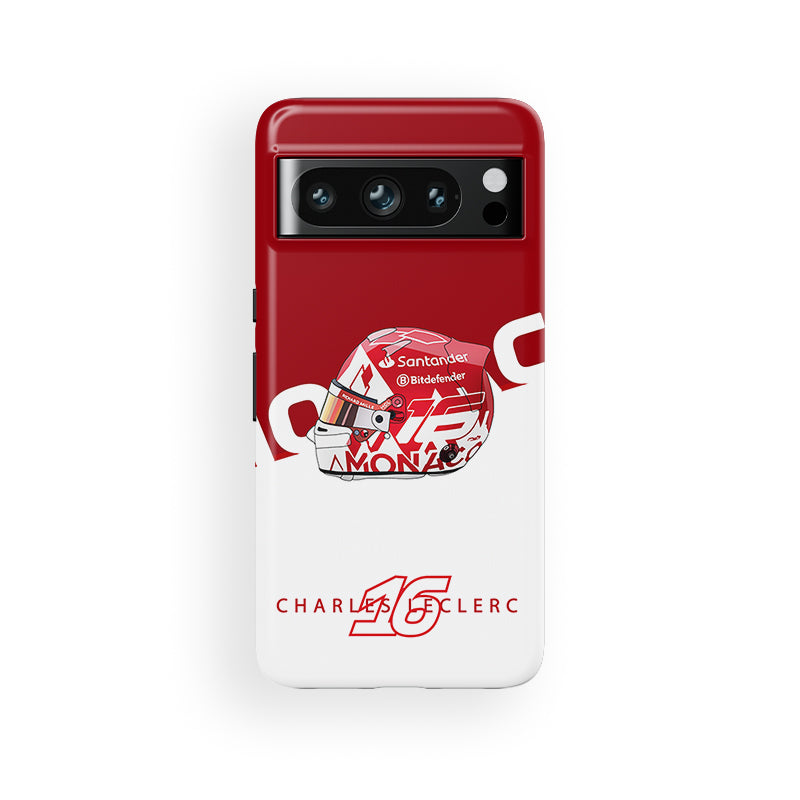 Charles Leclerc 2024 Monaco Helmet Phone Case – Ferrari Edition | DIZZY CASE