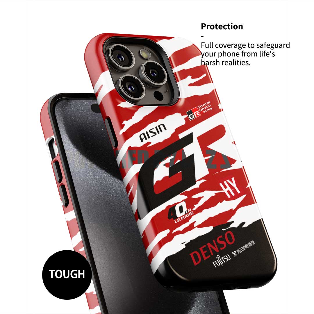 Toyota GR010 #7 Le Mans 2025 Case – GT-One Racing Style for Google, OnePlus, Xiaomi, Huawei
