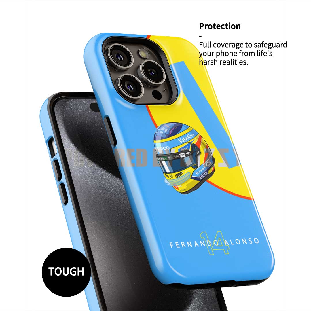Funda para teléfono Tadej Pogacar 2024 Dual Triumph en jersey amarillo y rosa de DIZZY
