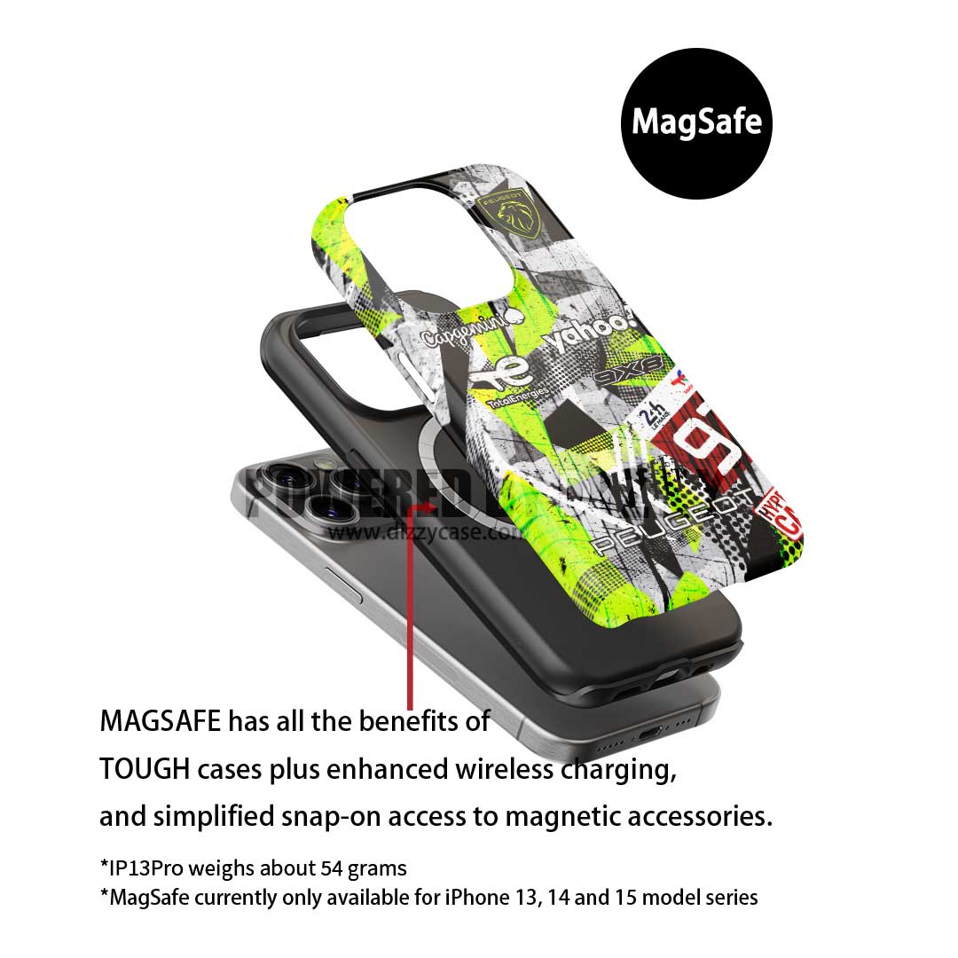 Peugeot 9X8 Hypercar Phone Case – #93 Track Edition for Samsung