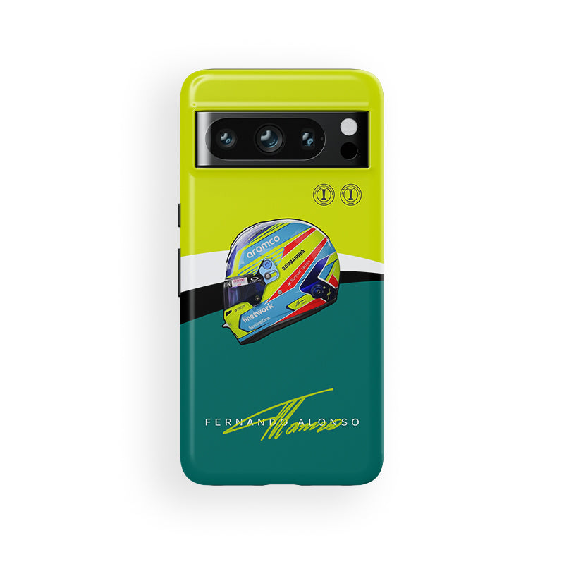 Fernando Alonso 2023 Helmet Case - For Google, OnePlus, Xiaomi | DIZZY CASE