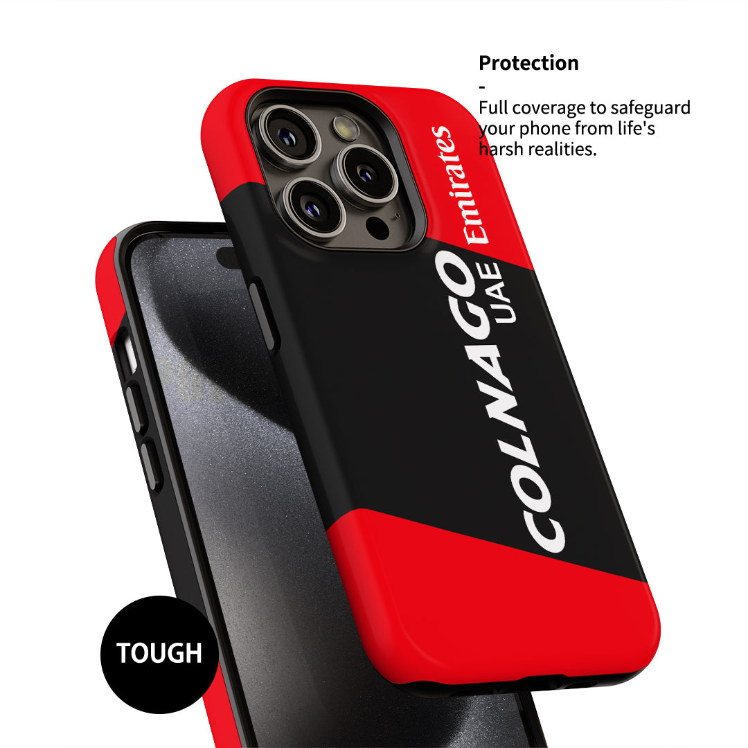 Coque de téléphone Tadej Pogacar 2024 Giro d'Italia en maillot rose par DIZZY