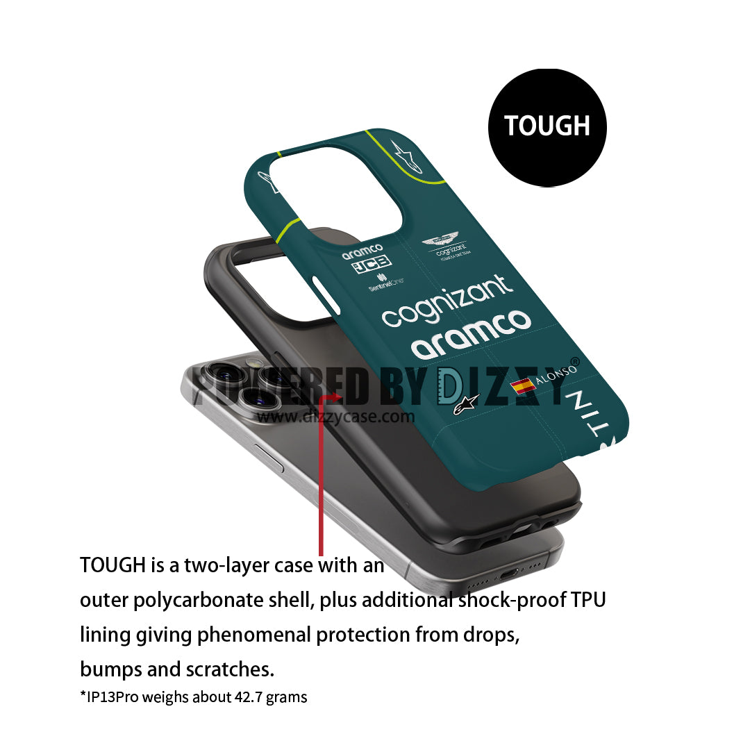 Fernando Alonso Racing Suit Case – Samsung-Compatible