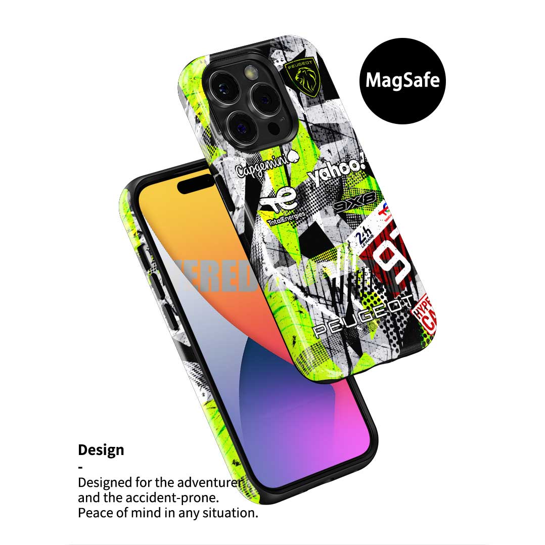 Peugeot 9X8 #93 Le Mans 2024/25 Phone Case – Race-Worn Camo Livery Edition