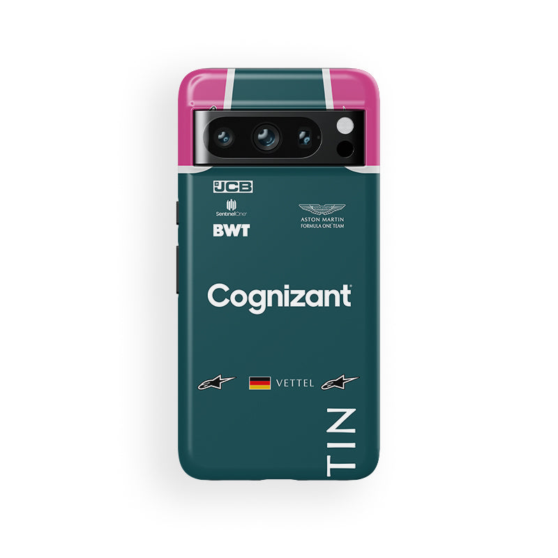 Aston Martin Sebastian Vettel F1 Phone Case for Google, OnePlus, Xiaomi, Huawei | DIZZY CASE