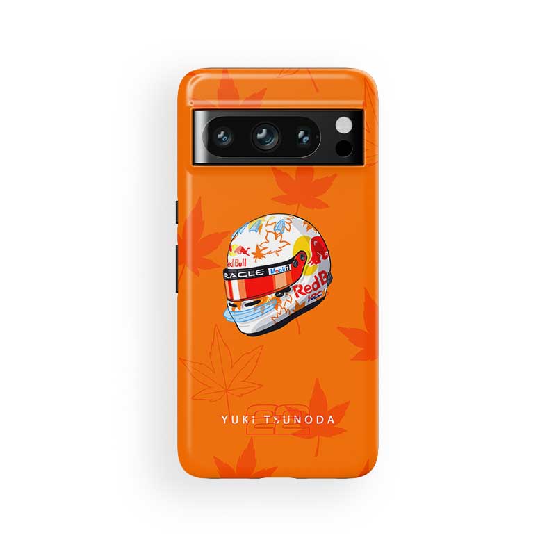Yuki Tsunoda 2025 Helmet Phone Case – F1 Racing Livery (For Google, Xiaomi, OnePlus & Huawei) | DIZZY CASE