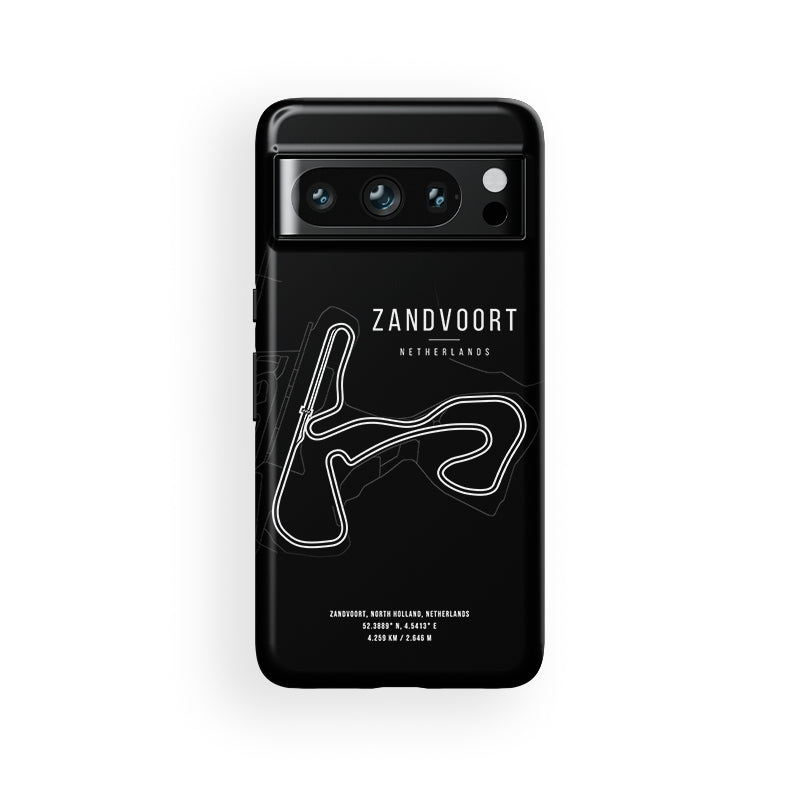 Zandvoort F1 Track Map Google Phone Case | DIZZY CASE