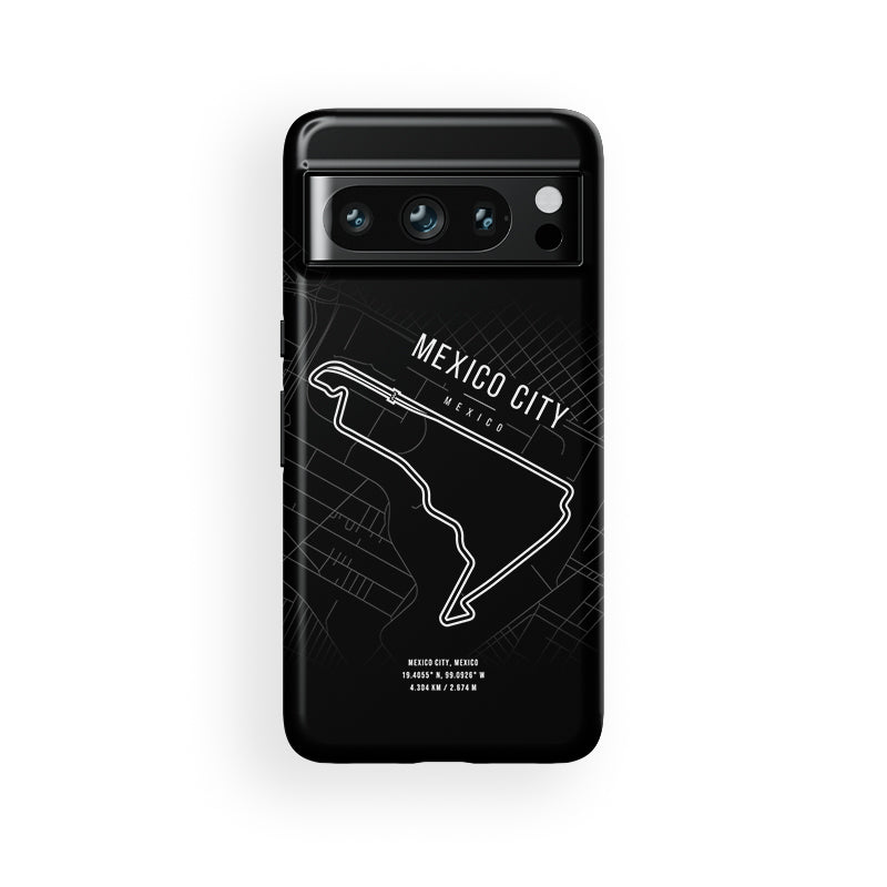 Mexico City F1 Track Map Grand Prix - Google Phone Case | DIZZY CASE