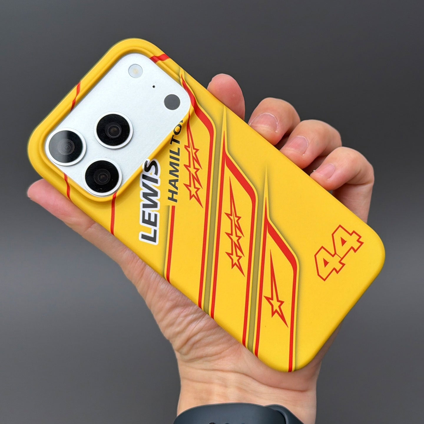 Funda para teléfono Tadej Pogacar 2024 Dual Triumph en jersey amarillo y rosa de DIZZY