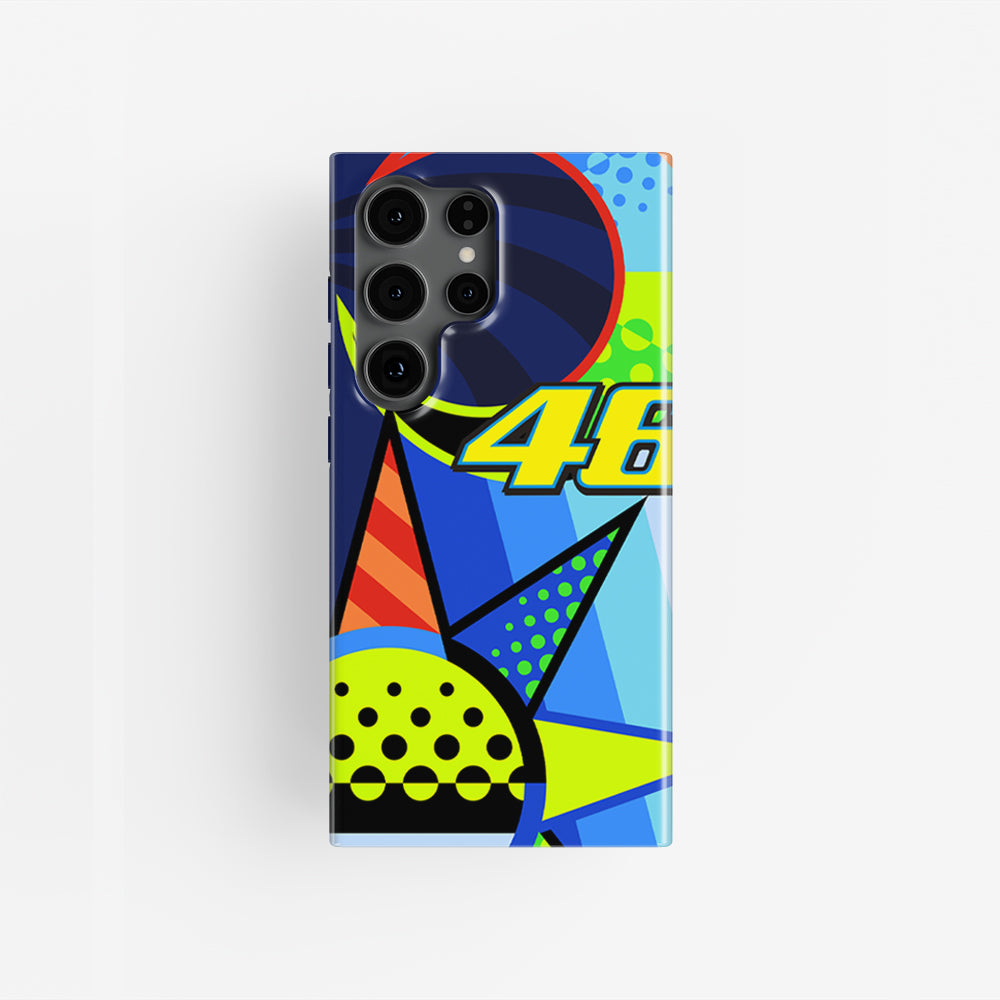 Celebrate Valentino Rossi with the Winter Test 2020 Helmet Phone Case