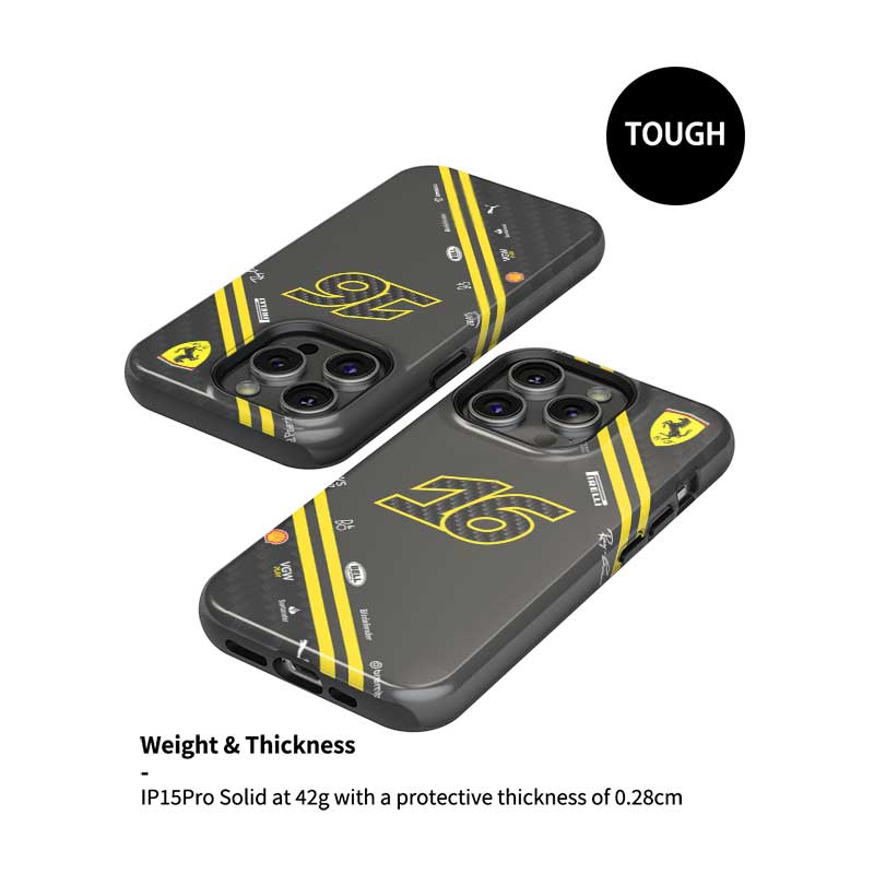 Charles Leclerc F1 Racing Inspired Phone Case – For Samsung