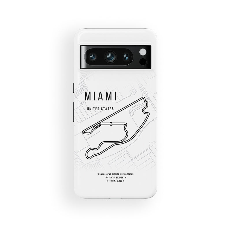 Miami F1 Track Grand Prix - Google Phone Case | DIZZY CASE