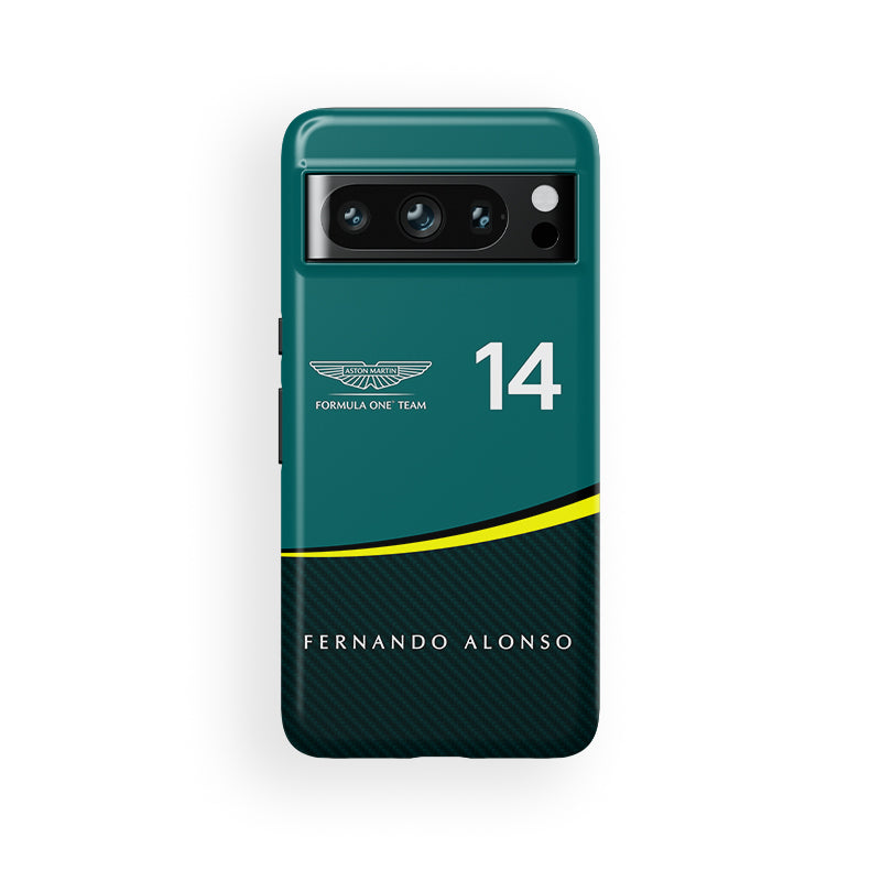 Aston Martin Alonso Livery Case - Multi-Device Compatibility | DIZZY CASE