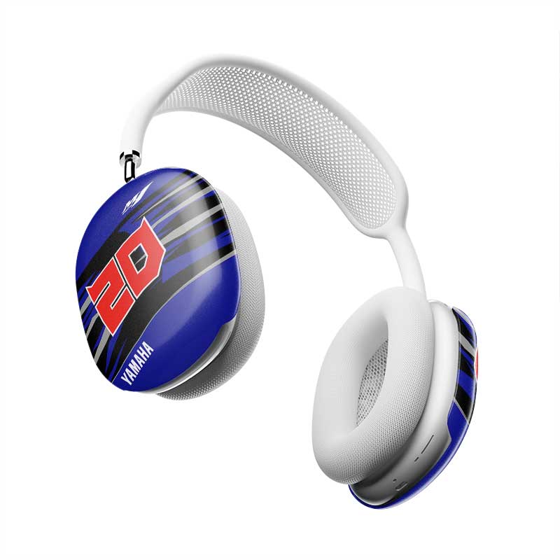 Fabio Quartararo AirPods Max Case | 2025 Yamaha MotoGP #FQ20 Livery