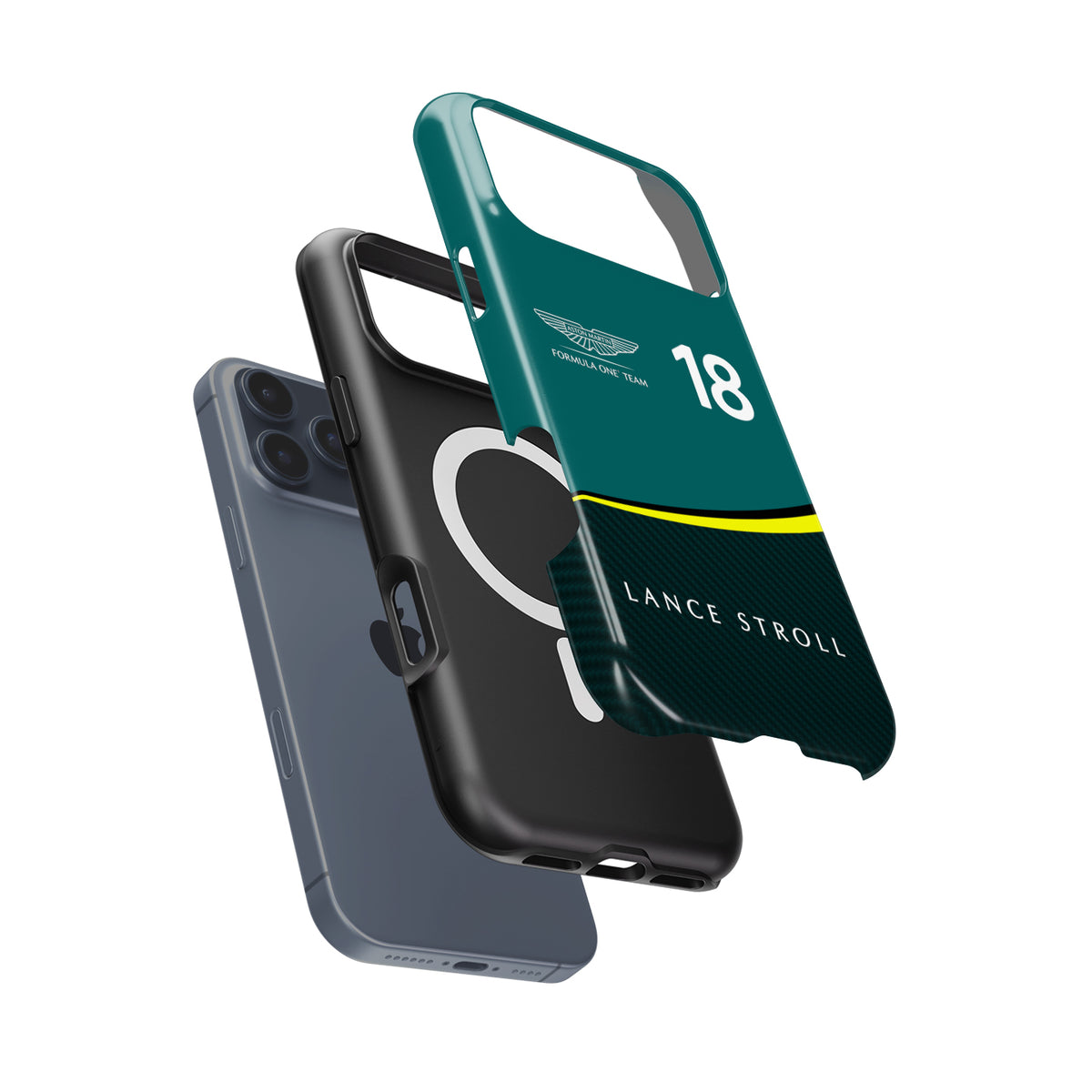 Lance Stroll AMR24 Case for Google, OnePlus, Huawei, Xiaomi