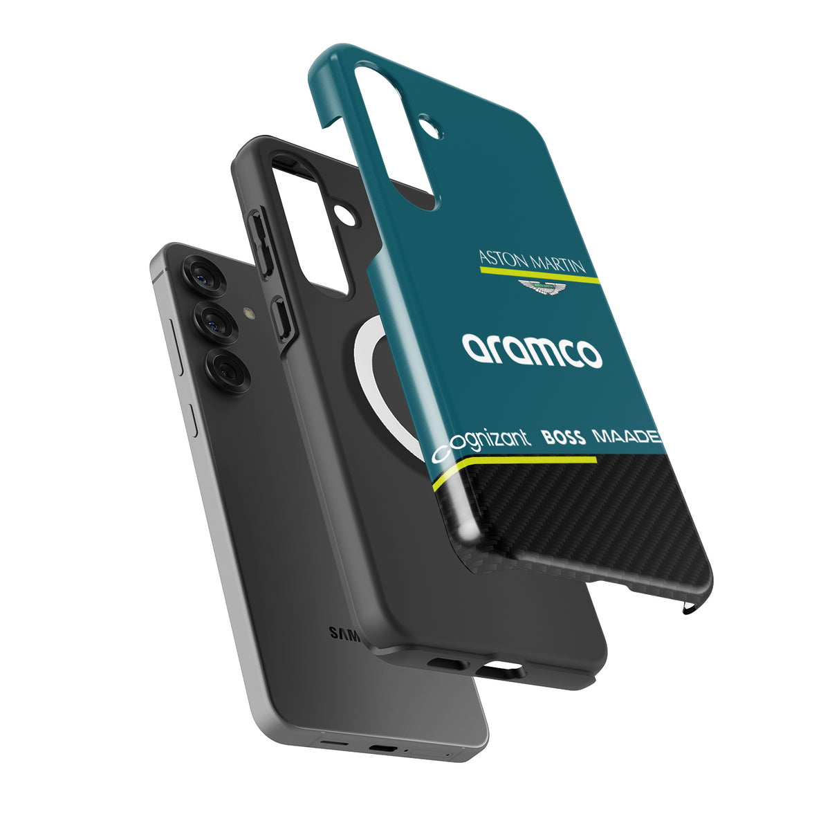 Aston Martin AMR25 Livery Phone Case – F1 Edition (Samsung Galaxy)