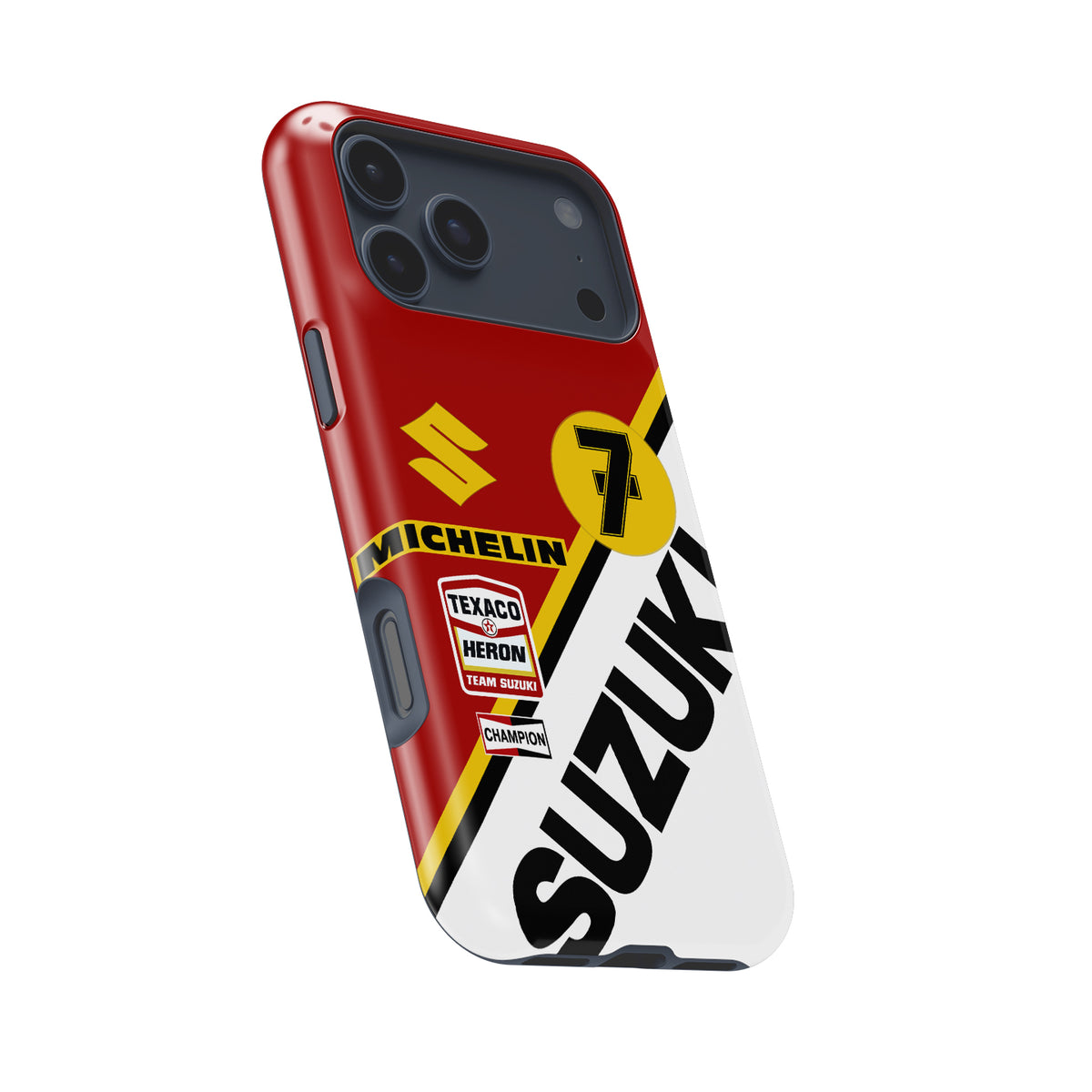 Barry Sheene 1977 Suzuki RG500 XR14 Classic Livery Phone Case