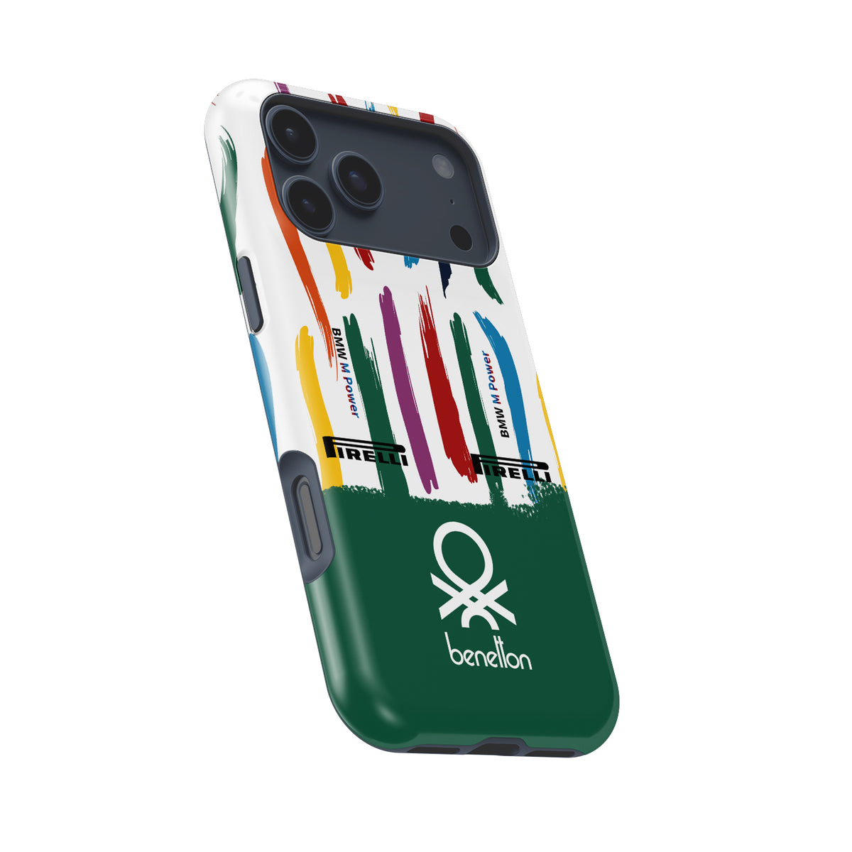 Benetton B186 BMW Mexico Grand Prix Formula 1 racing iPhone case view 8
