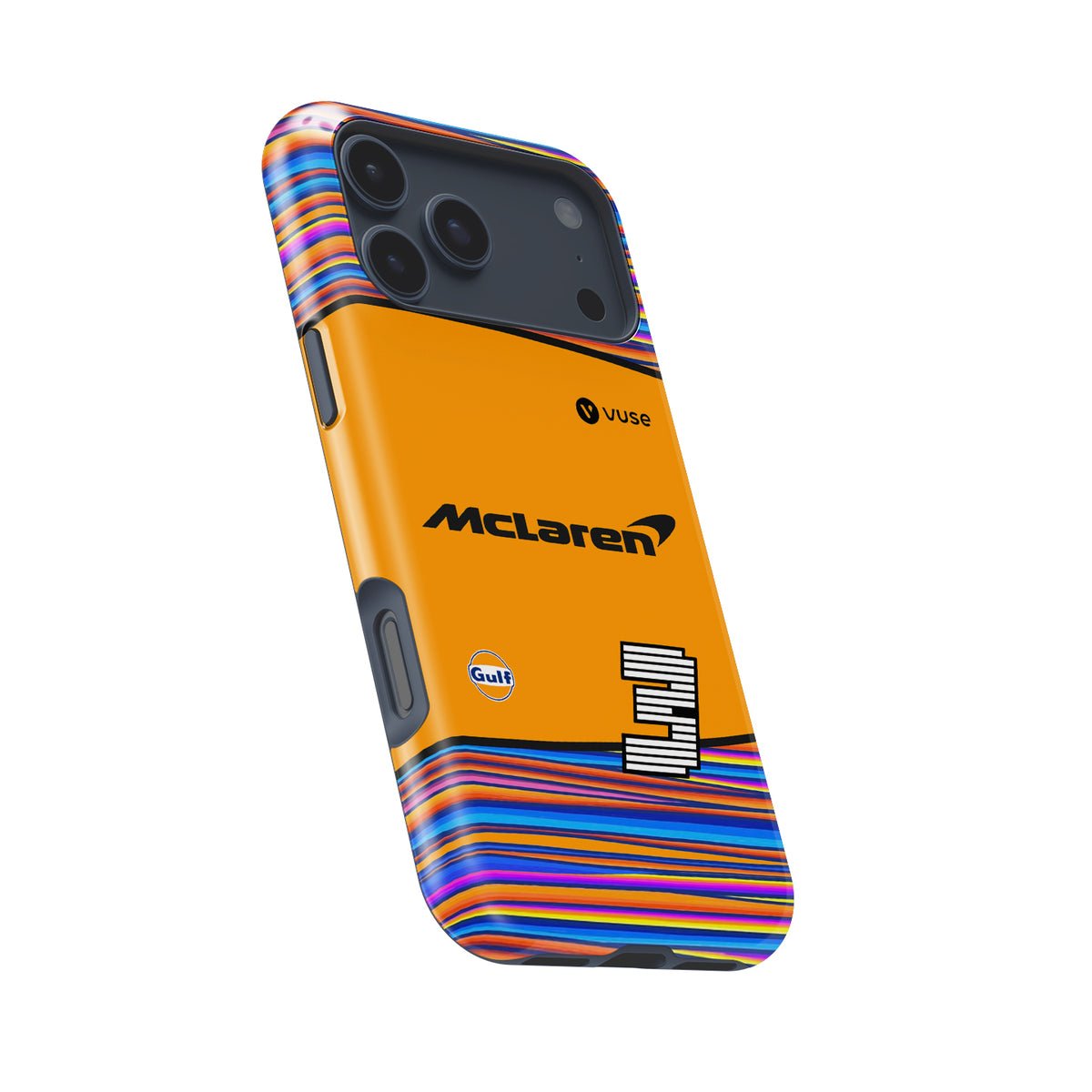 Celebrate Ricciardo’s McLaren Legacy: Abu Dhabi Vuse Formula 1 racing iPhone case view 8