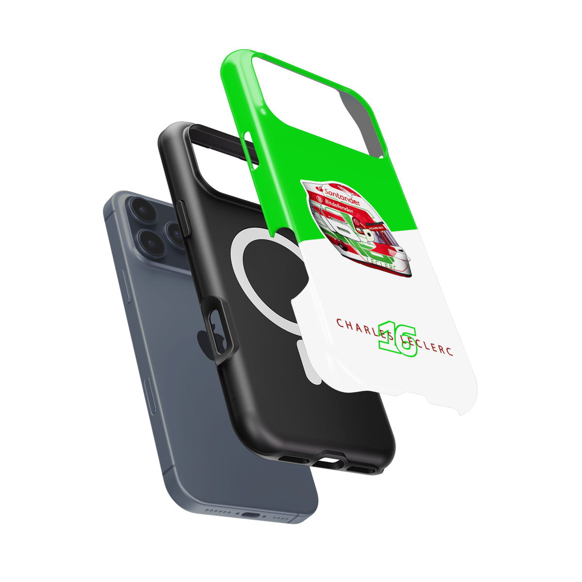 Charles Leclerc 2024 Italian Grand Prix Helmet Phone Case – Ferrari Edition - For Google, OnePlus, Xiaomi, Huawei