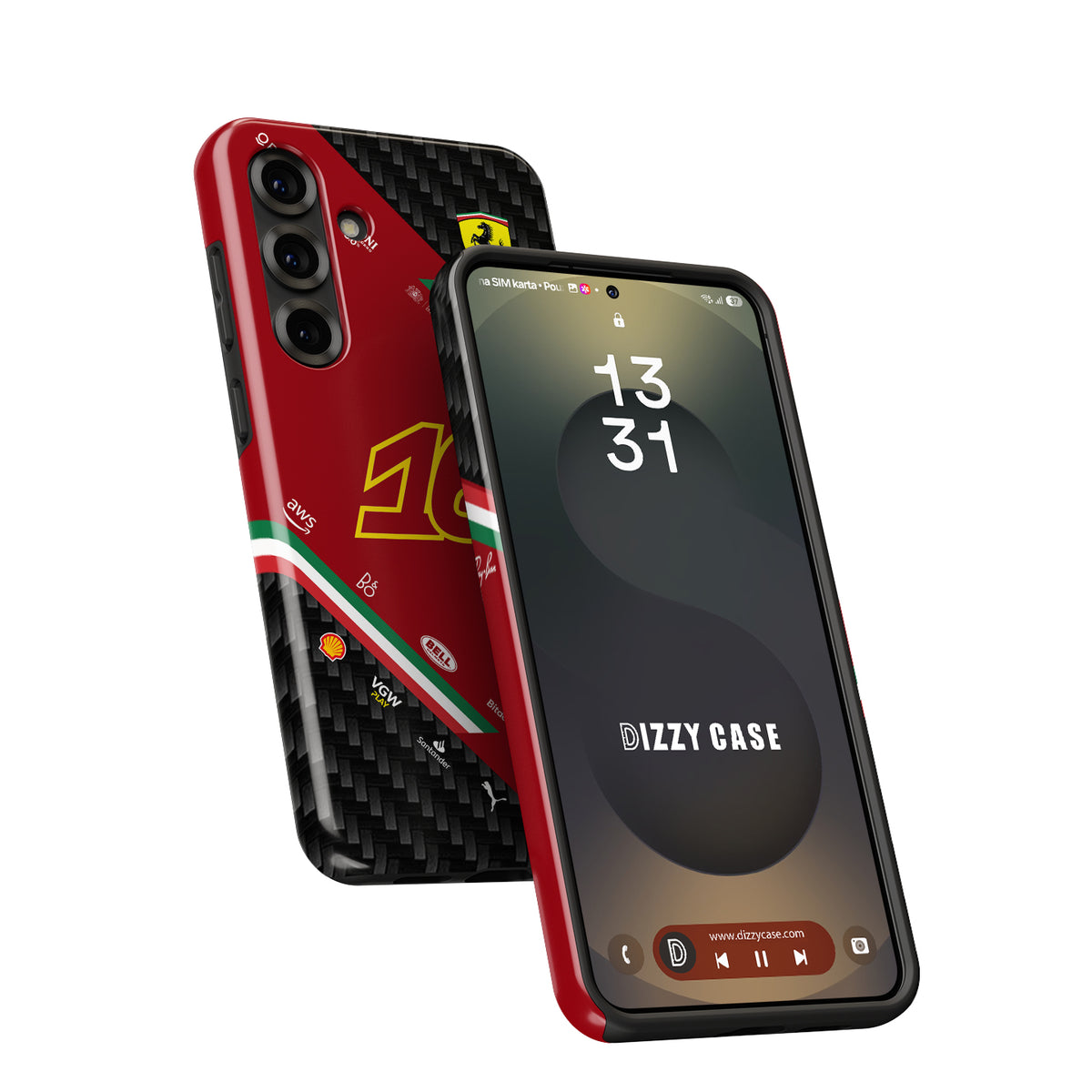 F1 Charles Leclerc Phone Case – CL16 Edition for Samsung