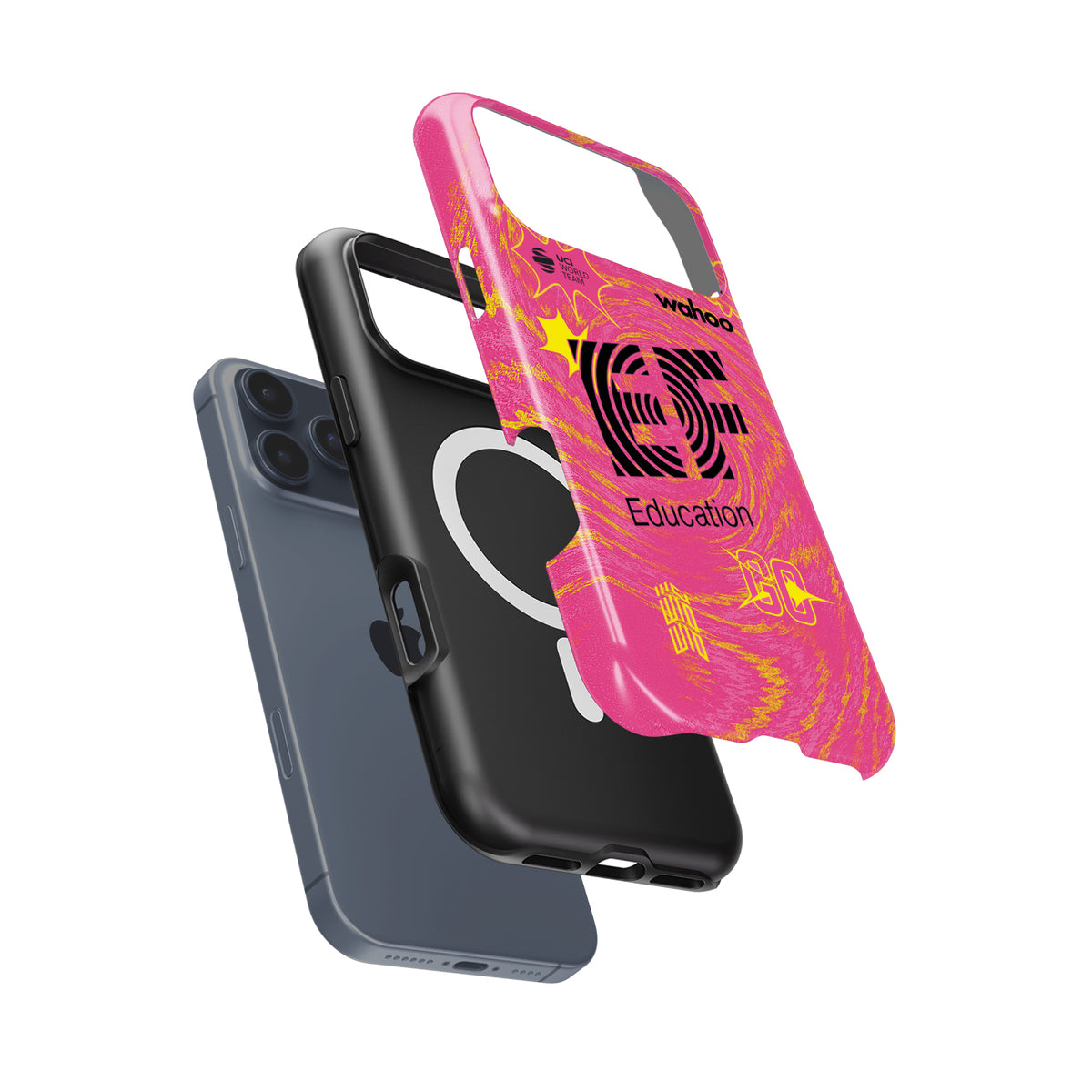 EF Education 2024 Team Jersey Phone Case – For Pixel, Xiaomi, OnePlus, Huawei (Pink Swirl)