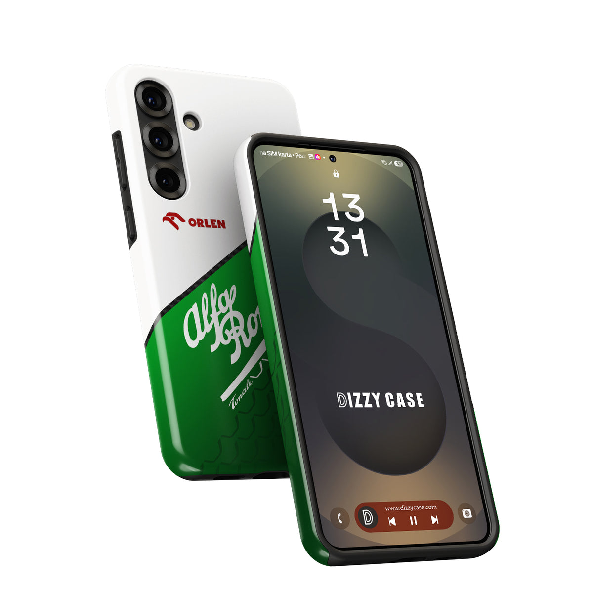 F1-Inspired Alfa Romeo C42 Phone Case for Samsung Galaxy