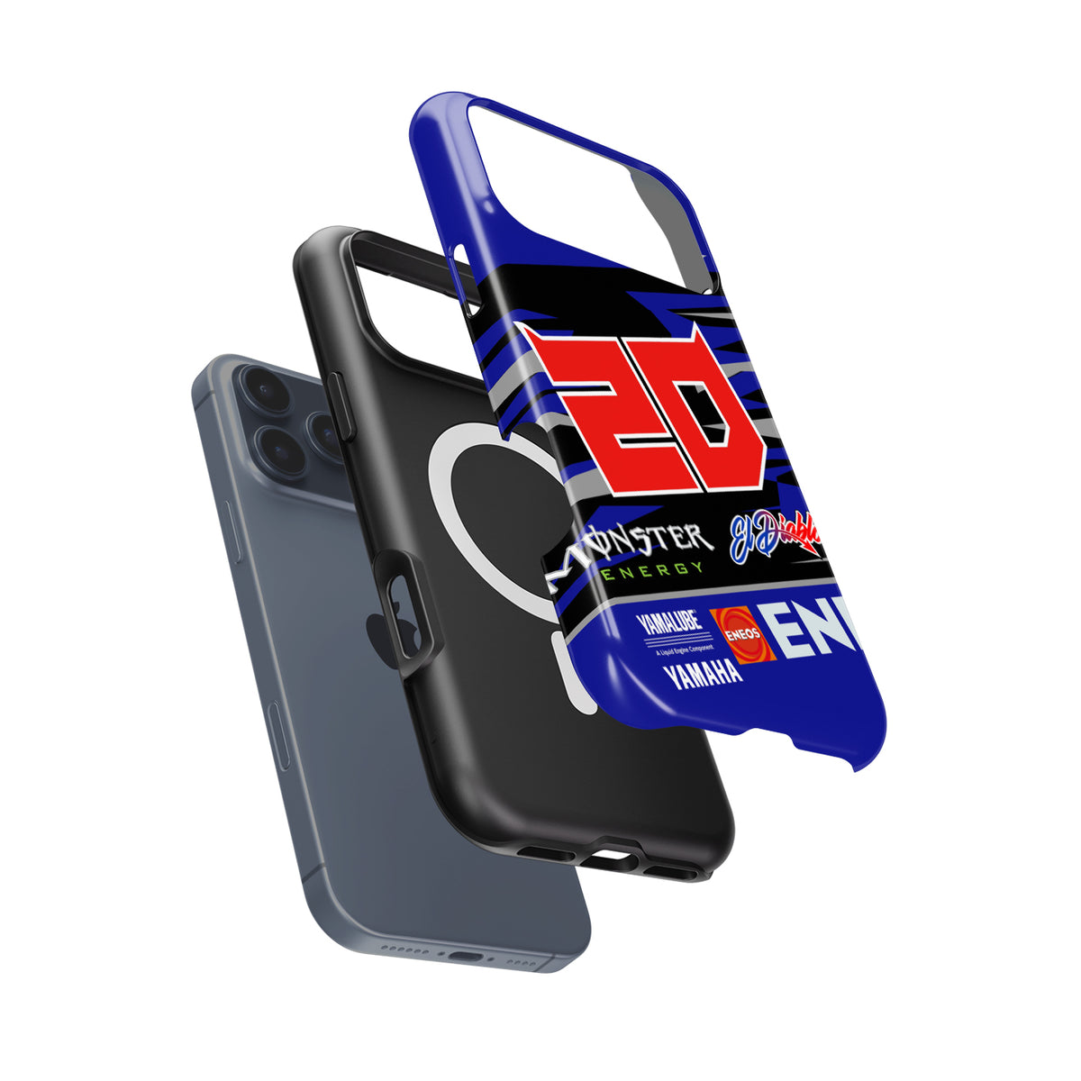 Ride with Fabio Quartararo: Yamaha MotoGP 2024 Phone Case