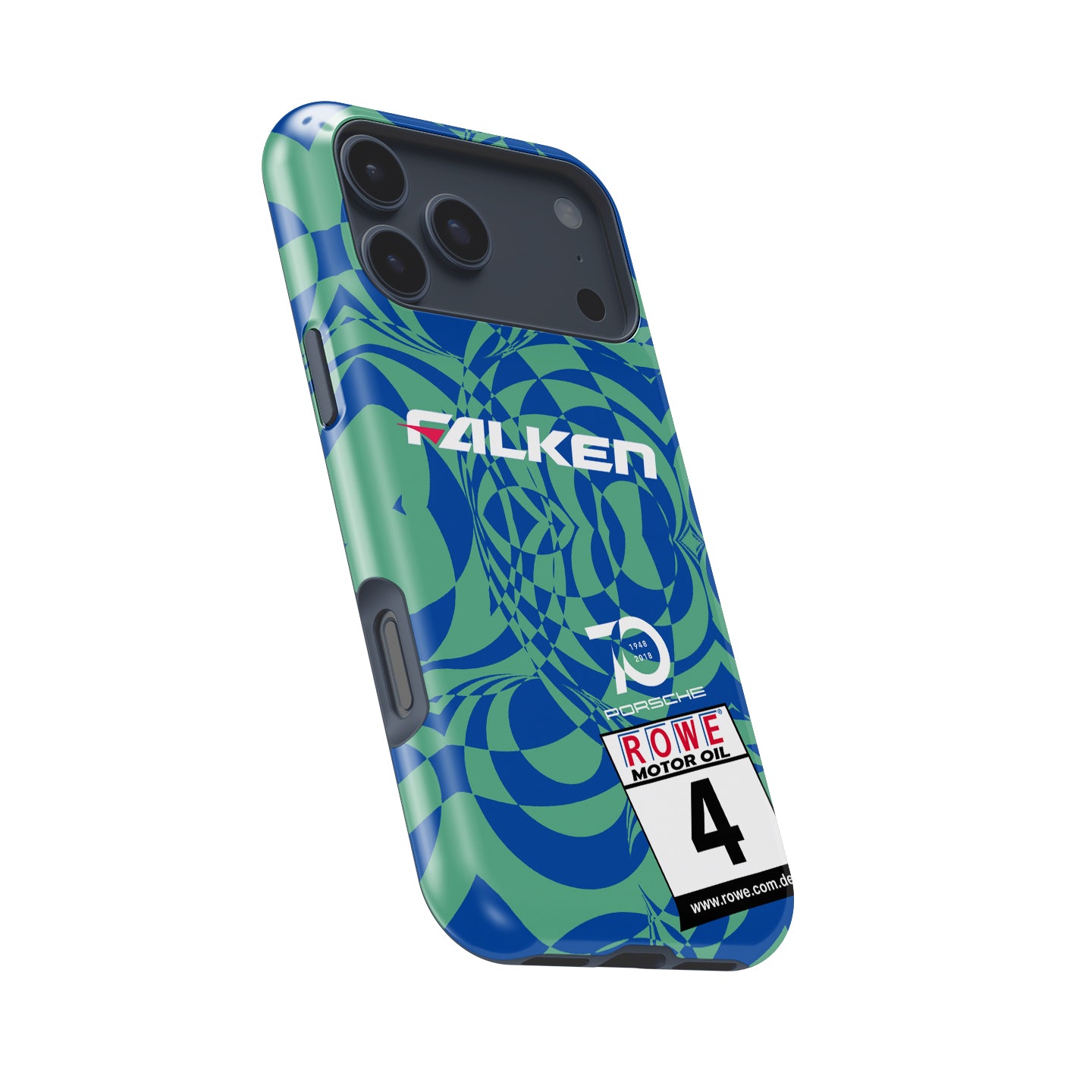 Falken Motorsports Porsche 911 GT3 R Livery Phone Case: Race-Ready Style
