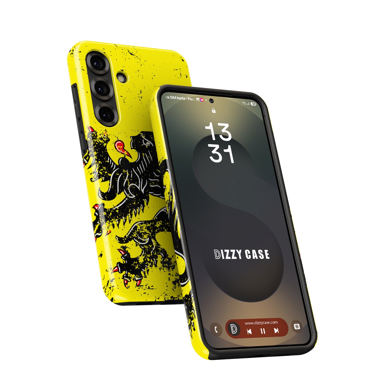 Flemish Lion Cycling Legacy Phone Case – Tour of Flanders Edition (For Samsung Galaxy)