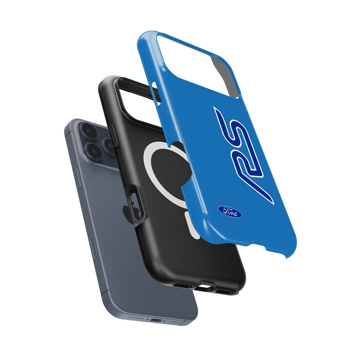 Ford Focus RS Line Blue Livery Case – Racing Heritage for All Models