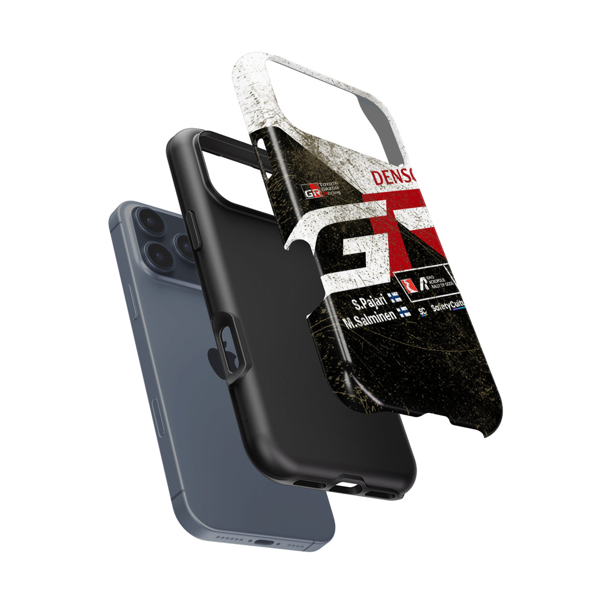 GR Yaris Rally1 Stage Finish Dirt Livery WRC rally iPhone case view 8