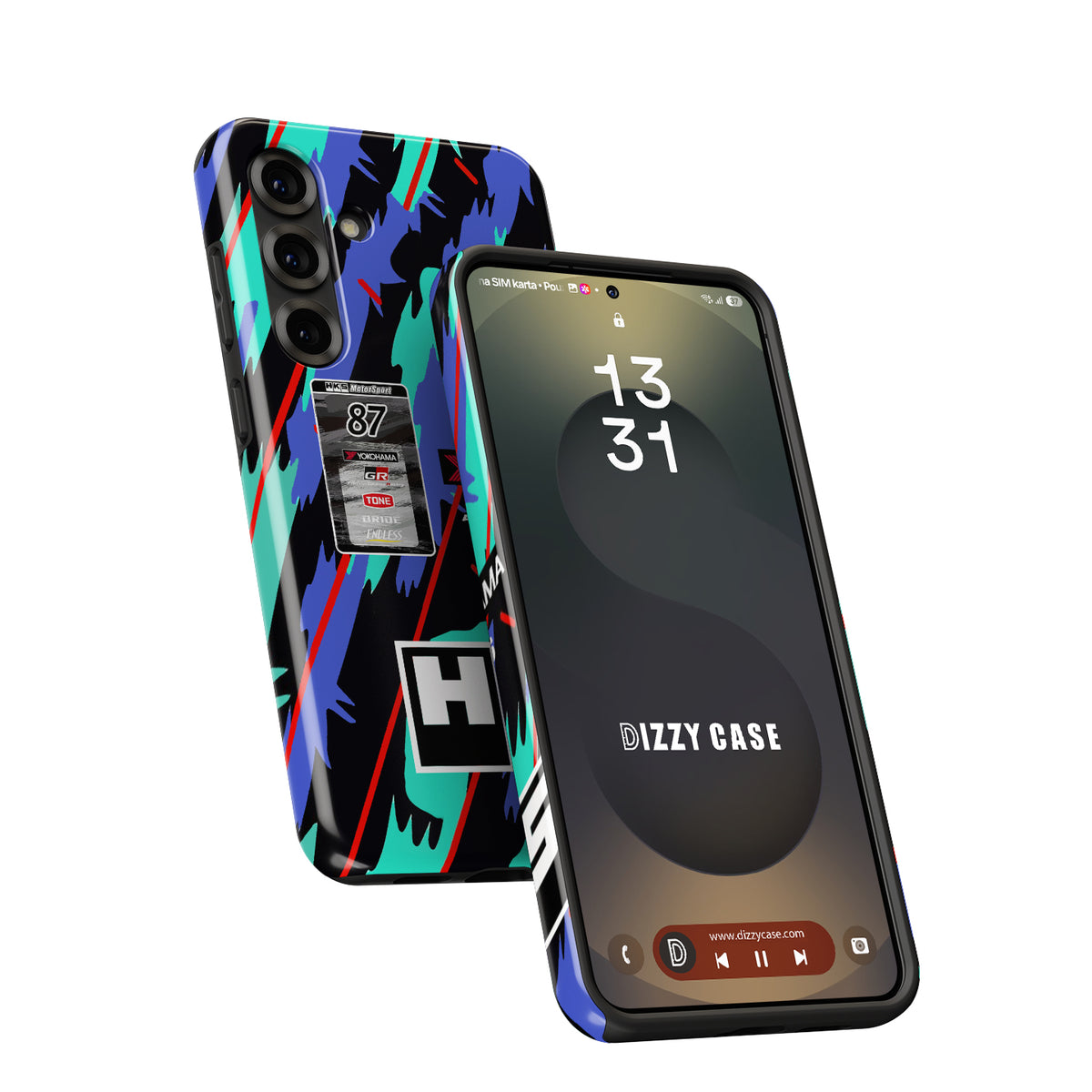 Toyota GR Yaris HKS Livery Phone Case: Racing Style & Protection