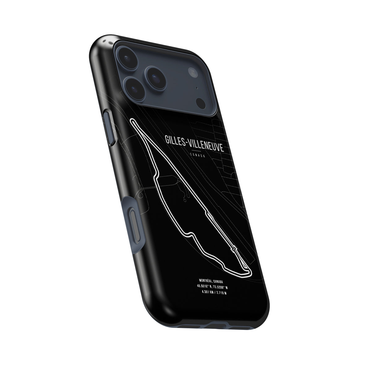 Gilles Villeneuve Montreal – Sleek Snap Design Formula 1 racing iPhone case view 8