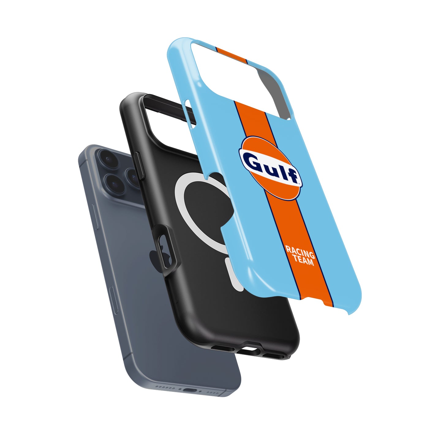 Gulf Racing Livery Case – Iconic Racing Legacy for Google, OnePlus & More