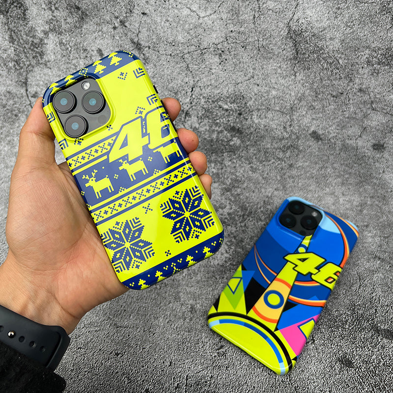 Valentino Rossi Winter Test 2015 "Woolly Hat" Helmet Livery Phone Case – Apple Models | DIZZY CASE