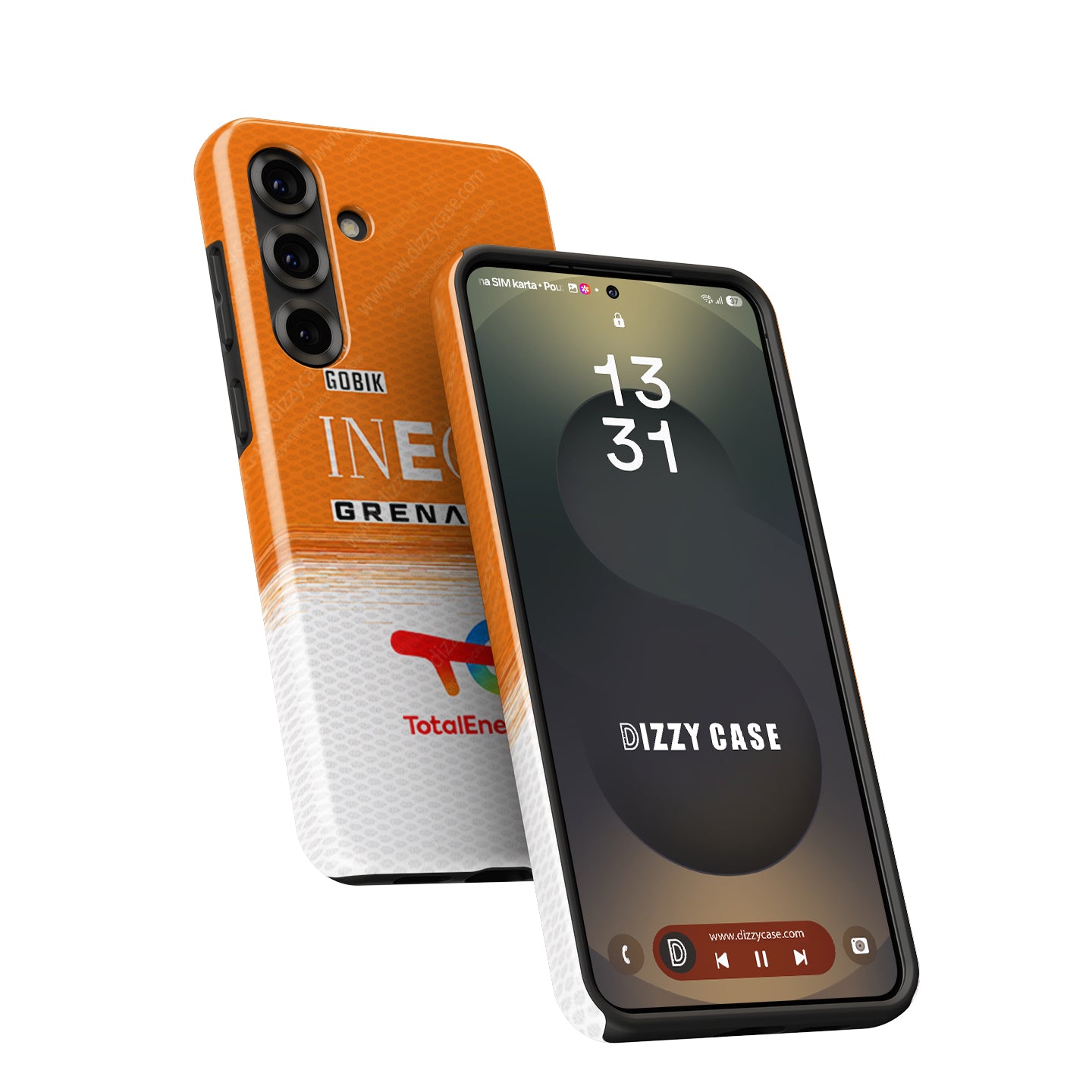 INEOS Grenadiers 2026 Team Jersey Phone Case | TotalEnergies Orange Edition for Samsung Galaxy