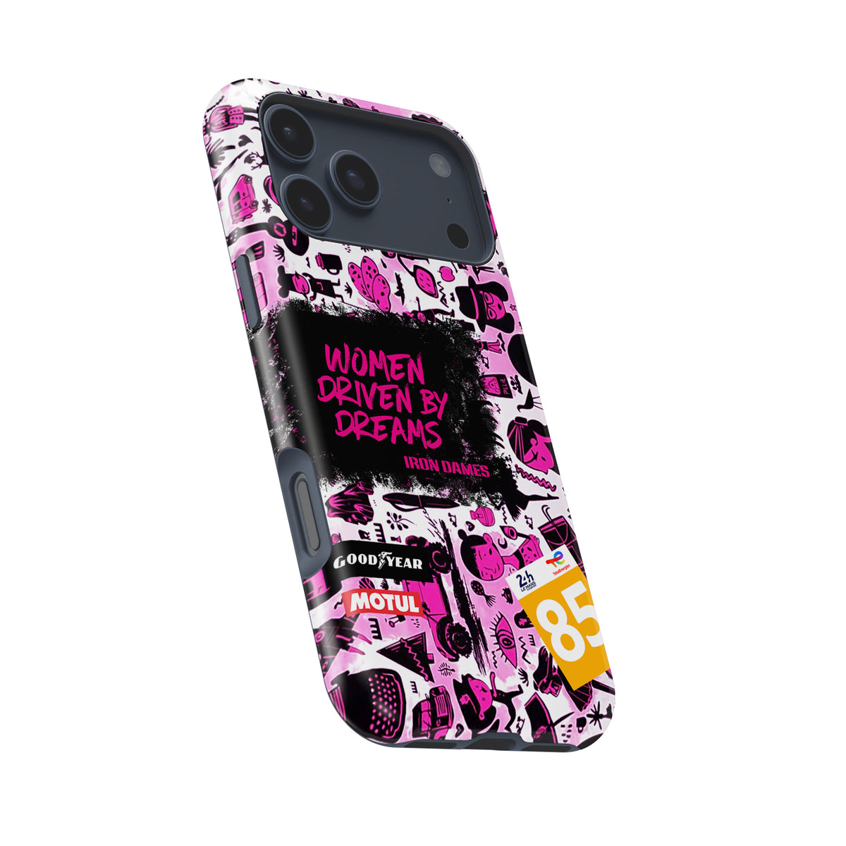 Iron Dames #85 Le Mans iPhone Case – Celebrating Diversity & Dreams