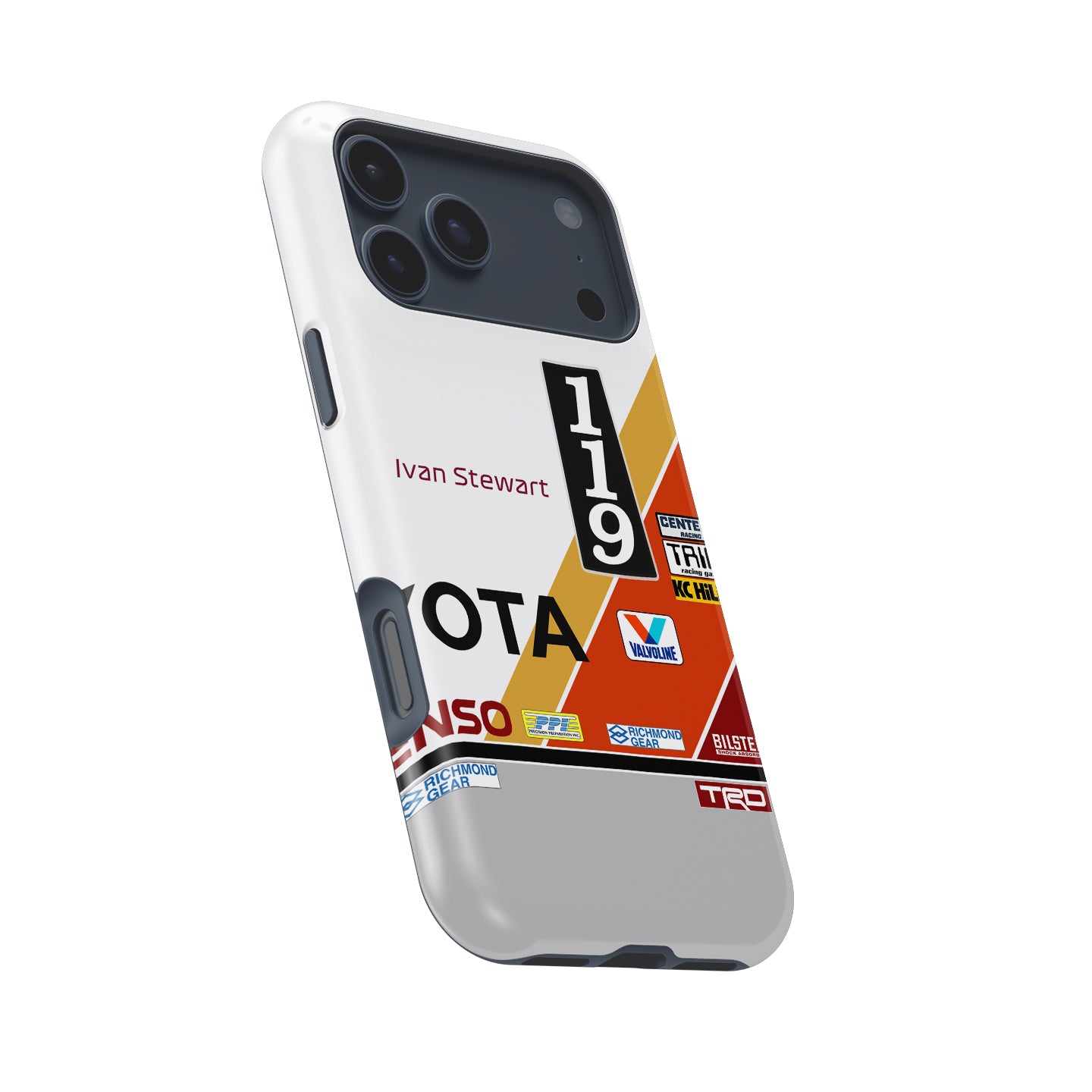 Ivan Stewart 1984 PPI Toyota Livery Phone Case – Vintage Off-Road Racing Style (For iPhone)