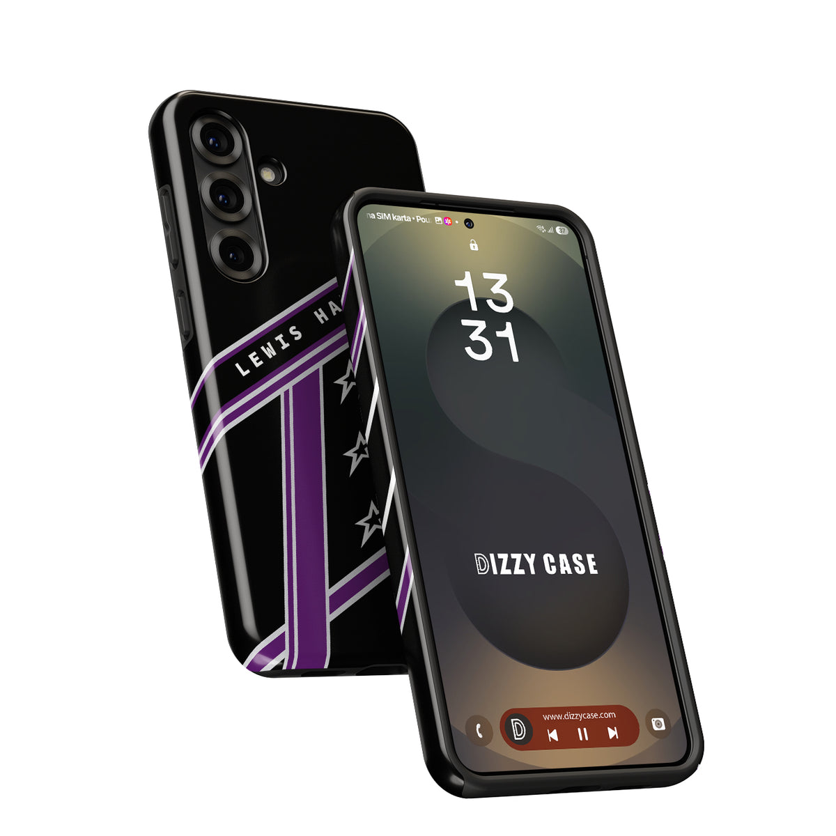 Lewis Hamilton Seven Crowns Samsung Galaxy Case - F1 Champion Edition