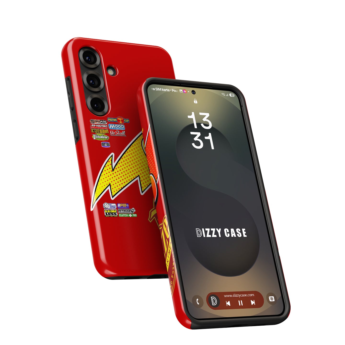 Lightning #95 Racing Phone Case – Rust-eze Livery Tribute (for Samsung Galaxy)